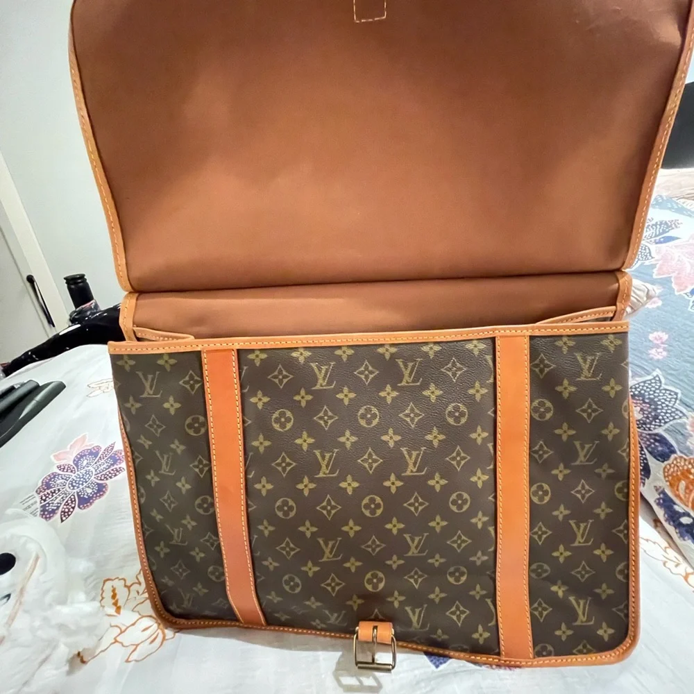LOUIS VUITTON 1988 VINTAGE Sac Kleber Travel bag Monogram - Picture 10 of 17